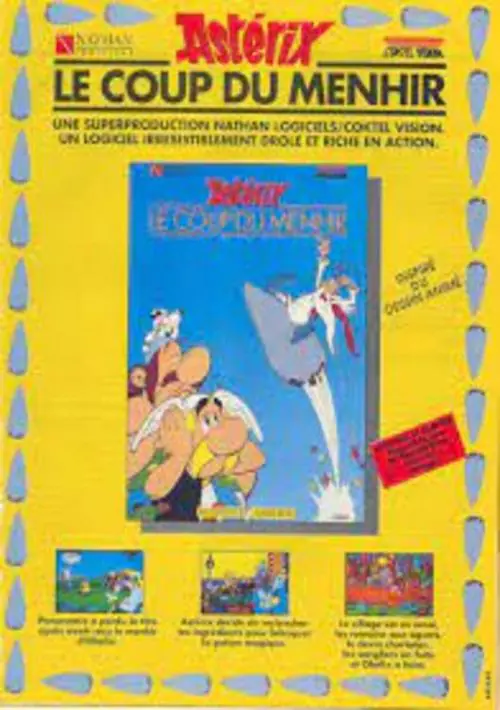 Asterix et le Coup du Menhir (1989)(Coktel Vision)(Fr)(Disk 1 of 2) ROM download