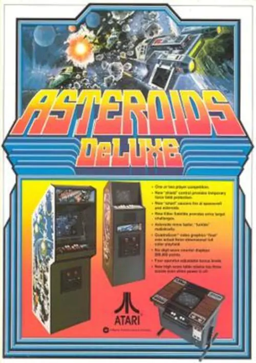 Asteroids Deluxe (1987)(Atari) ROM download