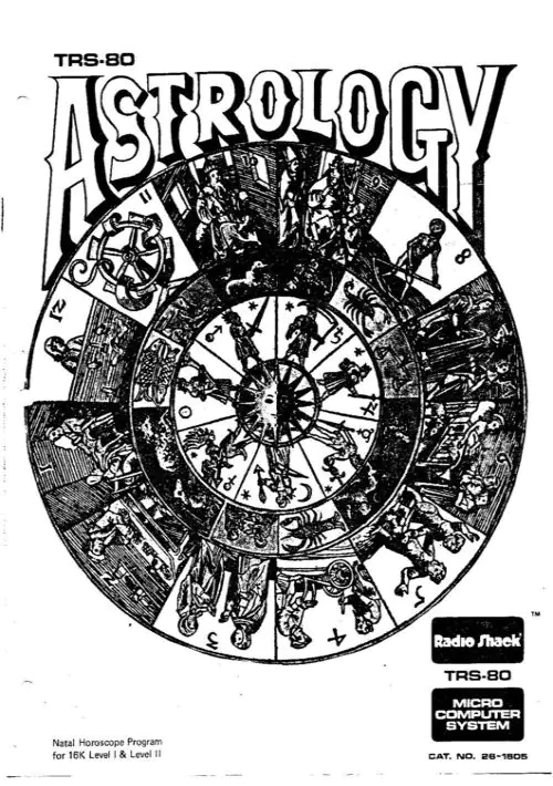 Astrology (19xx)(Radio Shack)[CAS] ROM download