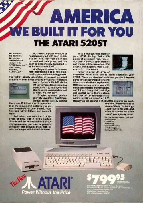 Atari Language Disk 520ST ROM download