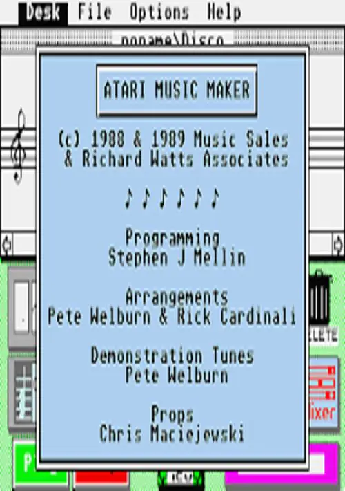 Atari Musicmaker ROM download