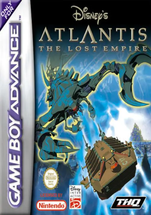 Atlantis - The Lost Empire GBA ROM download