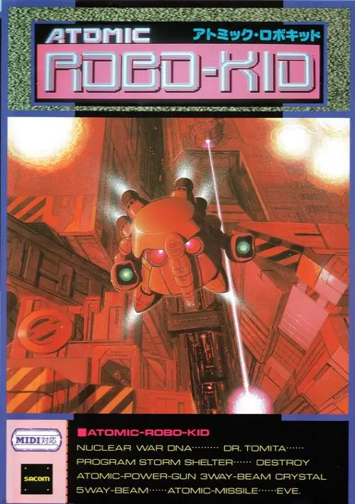 Atomic Robo-Kid (1990)(System Sacom)(Disk 1 of 2)(Disk A) ROM download