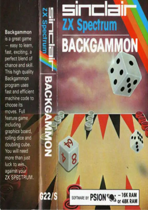 Backgammon (1983)(Sinclair Research) ROM download