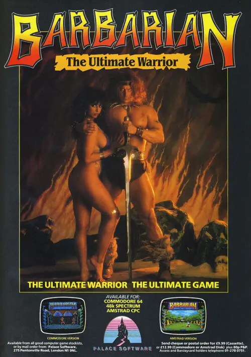 Barbarian 1 (UK) (1987) (Disk 1 Of 2) [a2].dsk ROM download