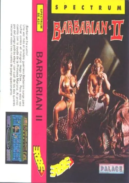 Barbarian II - The Dungeon Of Drax (1988)(Palace Software)[a2][128K] ROM download