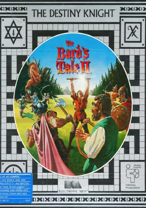 Bard's Tale II, The - The Destiny Knight_Disk1 ROM download