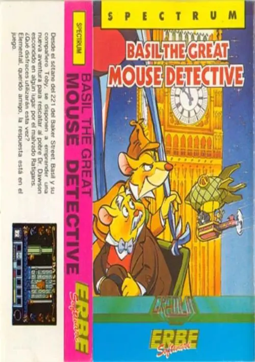 Basil - The Great Mouse Detective (1987)(Gremlin Graphics Software)[a2][48-128K] ROM download