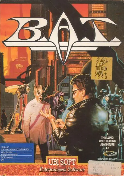 B.A.T. (1990)(UBI Soft)(fr)(Disk 1 of 3)[cr Replicants] ROM download