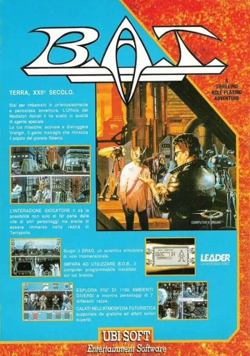 B.A.T. (1991) (Disk 1 Of 4) [T+Eng].dsk ROM