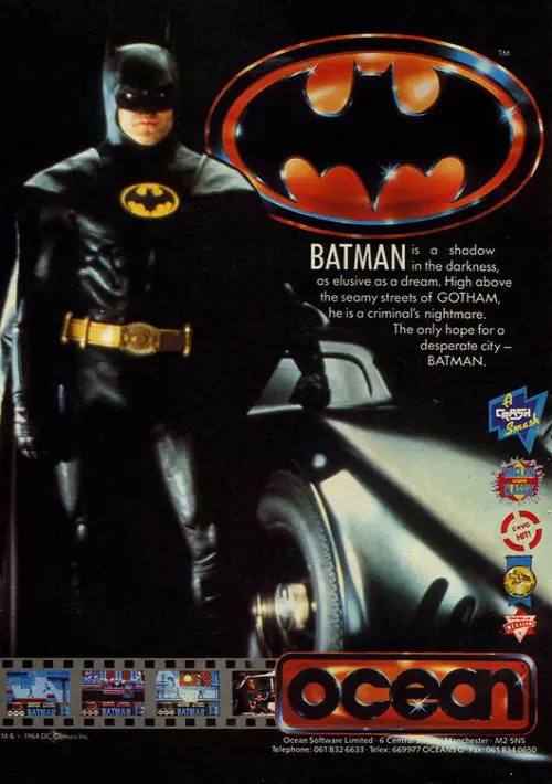 Batman - The Movie (1989)(Ocean) ROM download