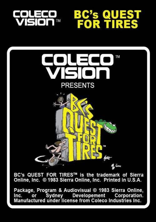 BC's Quest For Tires (1983)(Sierra On-Line) ROM download