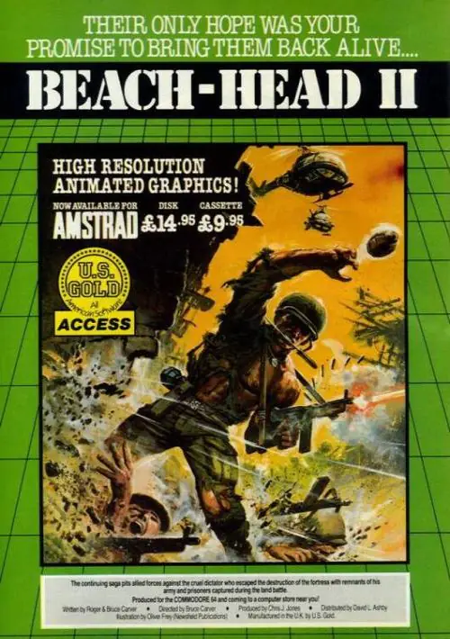 Beach-Head II - The Dictator Strikes Back! (1986)(U.S. Gold)[a] ROM download