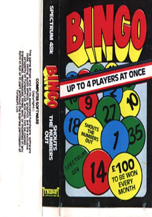 Bingo (1984)(Tynesoft) ROM download