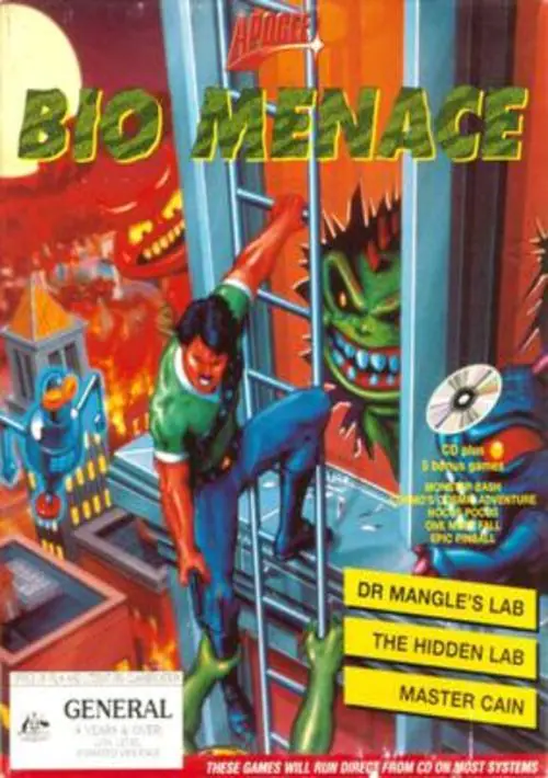 Bio Menace v1.1 shareware ROM