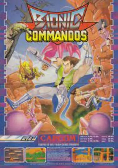 Bionic Commando (1987)(Software Creations)[cr Replicants][m Atariforce][t] ROM download