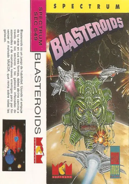 Blasteroids (1989)(Image Works)[128K] ROM download