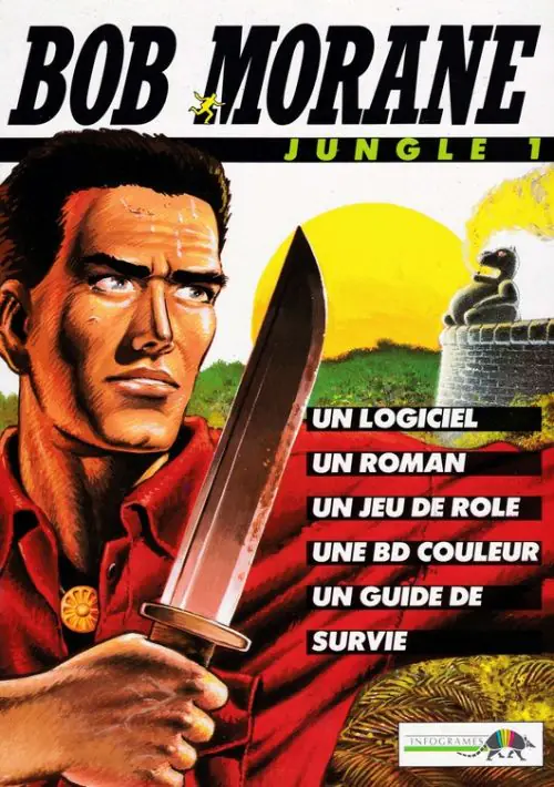 Bob Morane Jungle (1987).dsk ROM download