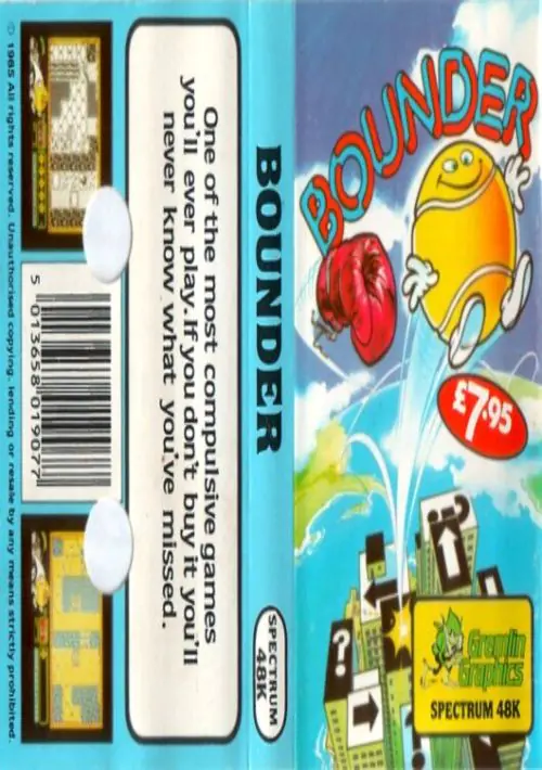 Bounder (1986)(Gremlin Graphics Software)[a] ROM download