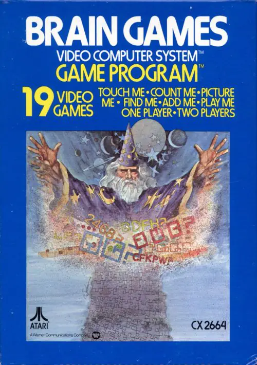Brain Games (1982) (Atari) ROM download