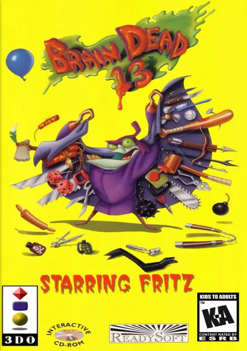 BrainDead 13 Starring Fritz (US) ROM download