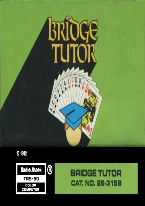 Bridge Tutor I (1982) (26-3158) (Philidor Software) .ccc ROM
