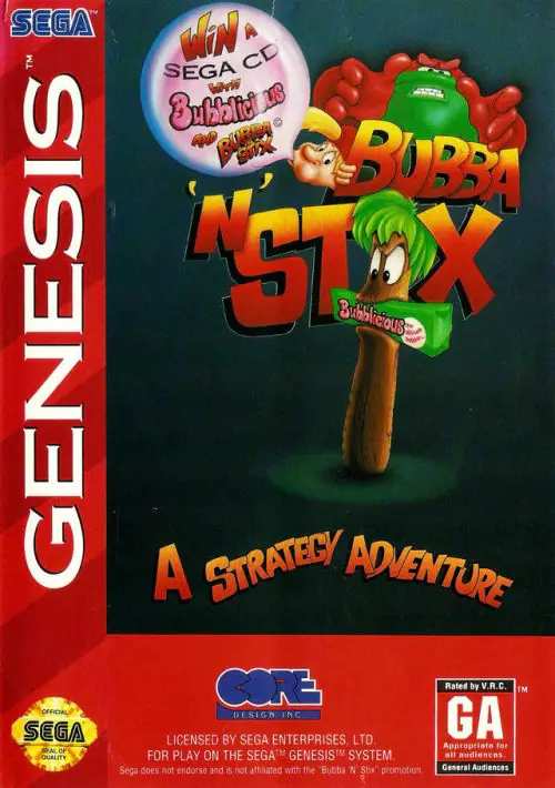 Bubba N Stix ROM download