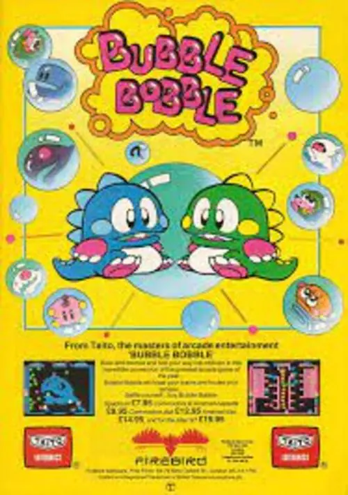 Bubble Bobble (1987)(Firebird)[!] ROM download