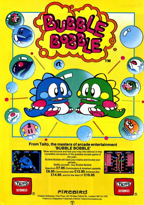 Bubble Bobble (Alt 1) ROM