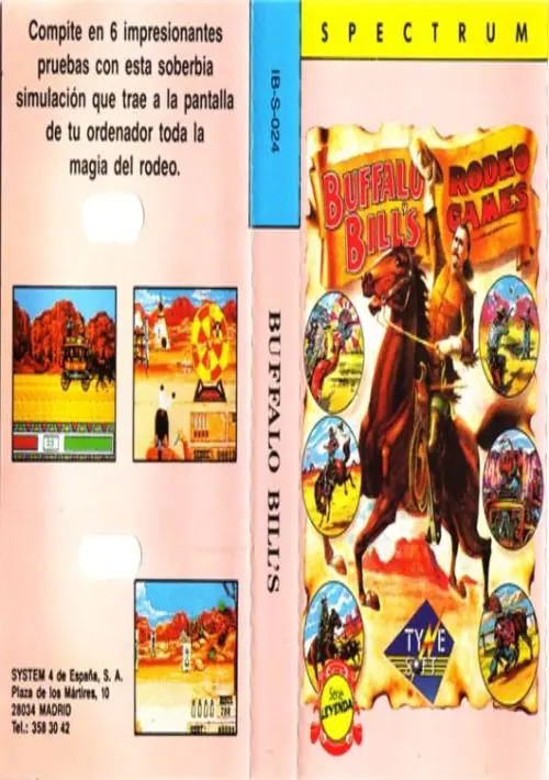 Buffalo Bill's Wild West Show (1989)(Micro Value)[48-128K][re-release] ROM download