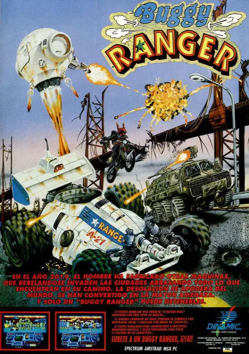 Buggy Ranger (1990)(Dinamic Software) ROM download