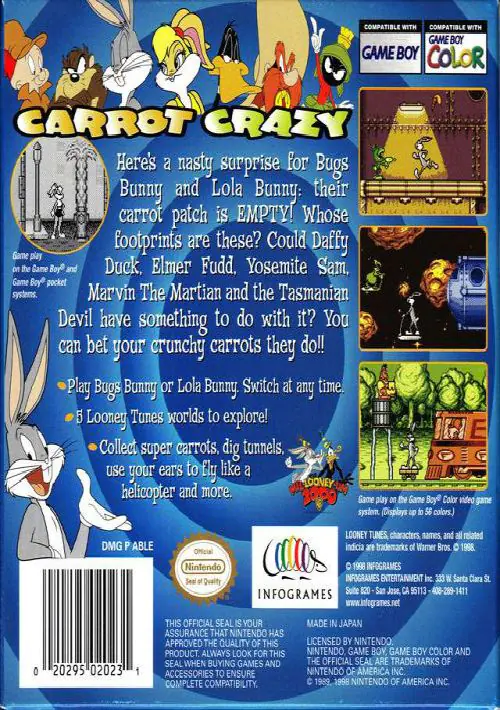 Bugs Bunny & Lola Bunny - Carrot Crazy ROM download