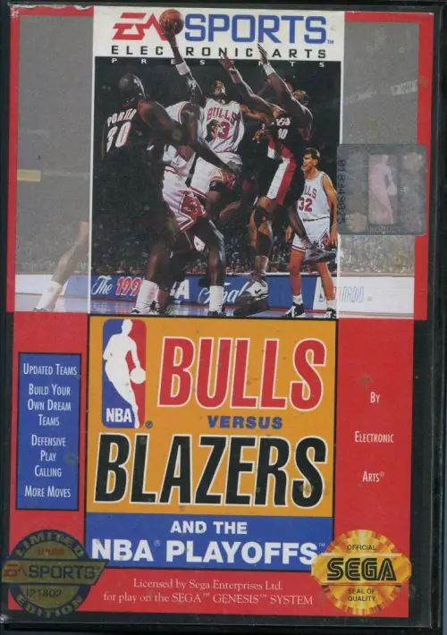 Bulls Vs Blazers And The NBA Playoffs (UEJ) ROM download