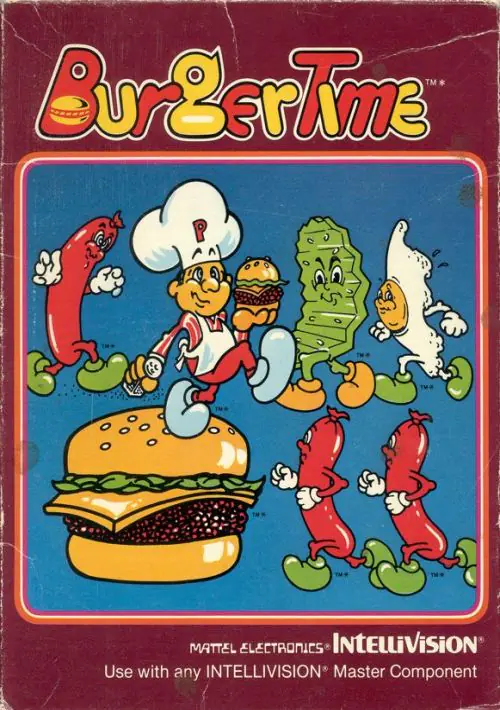 BurgerTime (CGA Graphics) ROM download