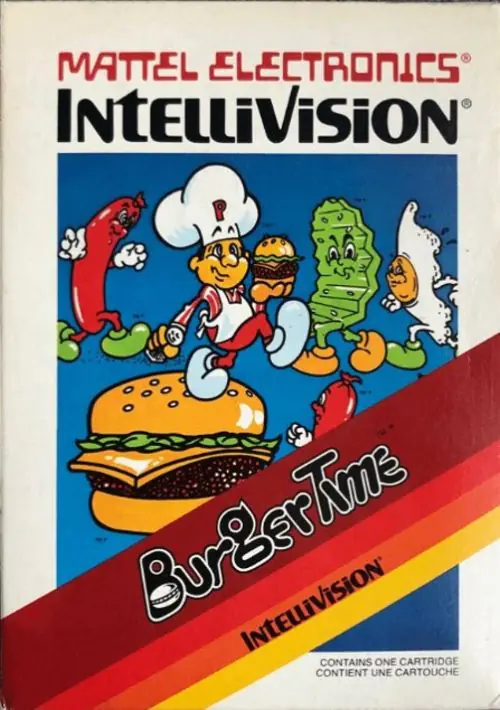 BurgerTime! (1982) (Mattel) ROM download