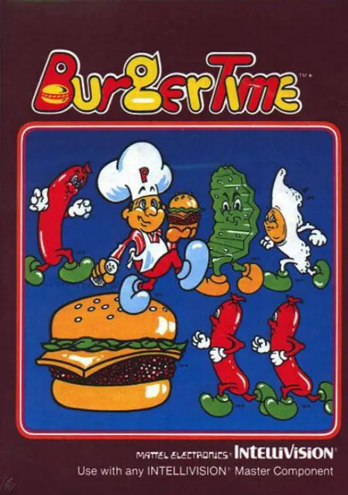 BurgerTime! - New Levels Hack (2002) (David Harley) ROM download