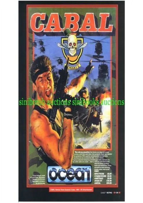 Cabal (1988)(Ocean)[cr Empire][t] ROM download