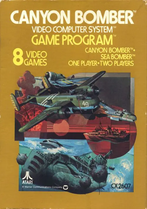 Canyon Bomber (1978) (Atari) ROM download