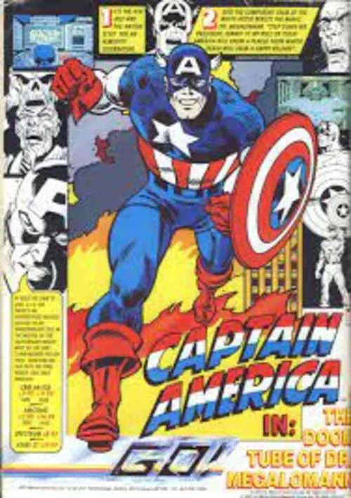 Captain America Defies the Doom Tube (1988)(Go!) ROM download