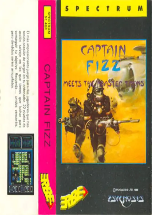 Captain Fizz Meets The Blaster-Trons (1989)(Erbe Software)[128K][re-release] ROM download