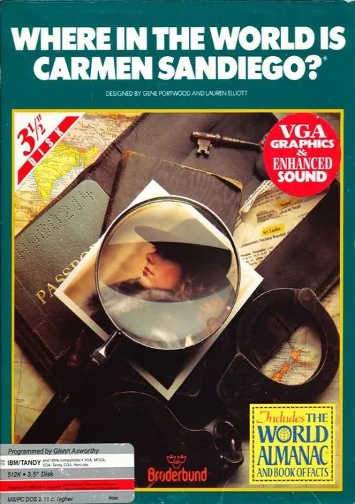 Carmen Sandiego (1990) (Disk 1 Of 2) [a1].dsk ROM