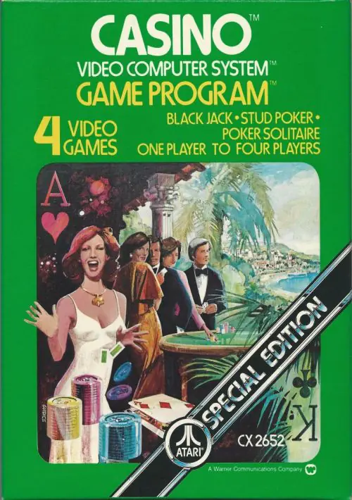 Casino (1978) (Atari) (PAL) ROM download