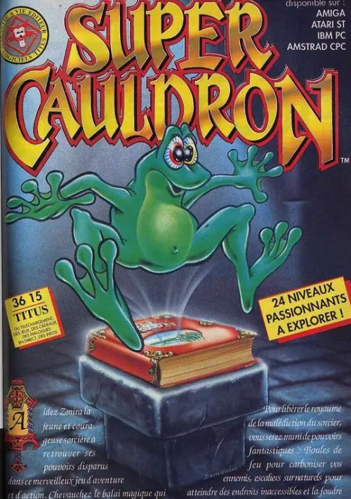 Cauldron 3 - Super Cauldron (UK,F,G) (1993).dsk ROM download