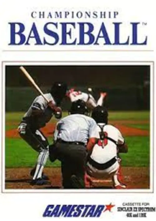 Championship Baseball (1987)(Gamestar) ROM download