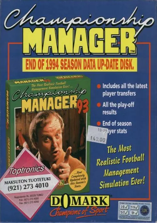 Championship Manager End of Season 1994 (1994)(Domark)(Disk 2 of 3)[cr] ROM download