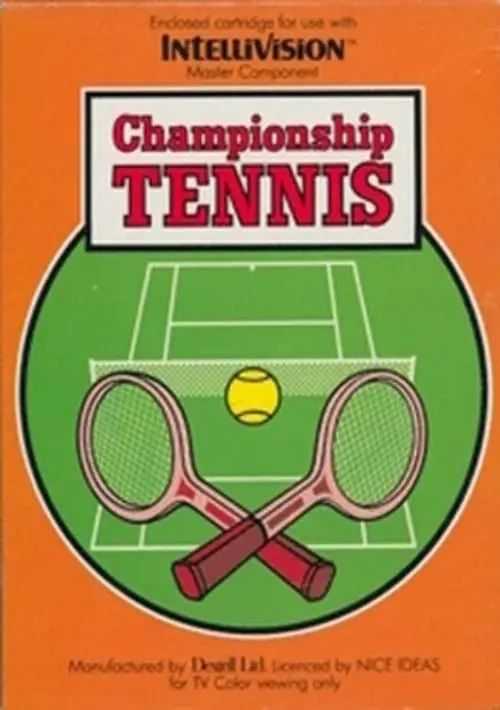 Championship Tennis (1985) (Mattel) ROM