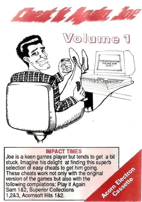 Cheat It Again Joe - Vol. 1 (1988)(Impact Posters)[h TSTH][bootfile] ROM download