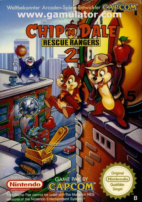 Chip 'n Dale Rescue Rangers 2 ROM download