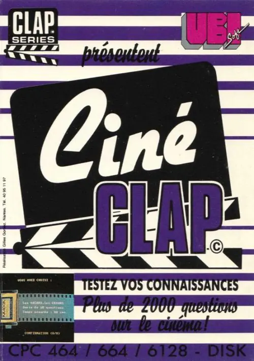 Cine Clap (1986) (Disk 1 Of 2).dsk ROM download