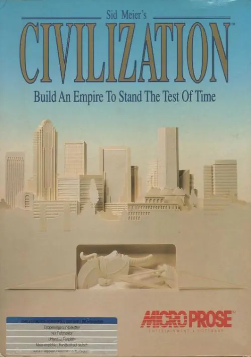 Civilization (1993)(MicroProse)(Disk 1 of 4)(Disk 0) ROM download